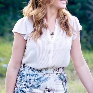 H&M Blush Pink blouse